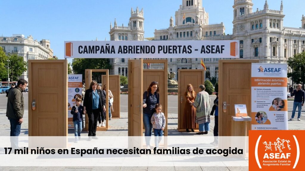 Puertas que abren historias: 17 mil niños buscan una familia